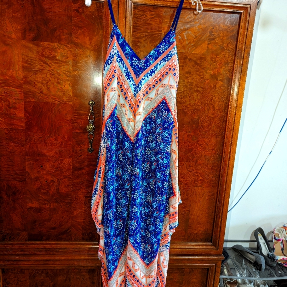 A nice scarf  casual looking dress